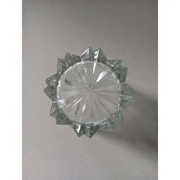 2 Italian Rocks Glass UNMATCHED Cut Glass Art Deco Regency Luxury Barware Retro - Picture 9 of 10